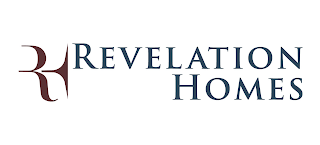 R H REVELATION HOMES logo