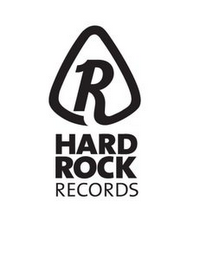 R HARD ROCK RECORDS logo
