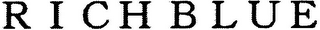 R I C H B L U E logo