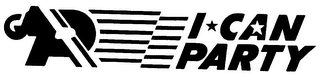 R I CAN PARTY logo