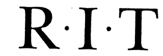 R - I - T logo