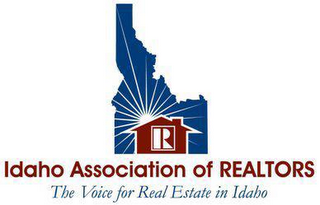 R IDAHO ASSOCIATION OF REALTORS THE VOICE FOR REAL ESTATE IN IDAHO logo