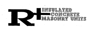 R+ INSULATED CONCRETE MASONRY UNITS logo
