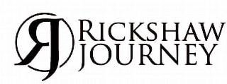 R J RICKSHAW JOURNEY logo