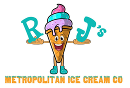 R J'S METROPOLITAN ICE CREAM CO logo
