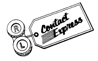 R L CONTACT EXPRESS logo