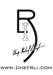R L I CHEF RICHARD INGRAHAM WWW.CHEFRLI.COM logo