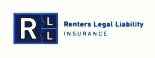 R L L RENTERS LEGAL LIABILITY INSURANCE logo