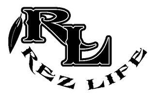R L REZ LIFE logo