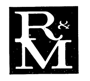 R & M logo