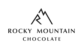 R M ROCKY MOUNTAIN CHOCOLATE logo