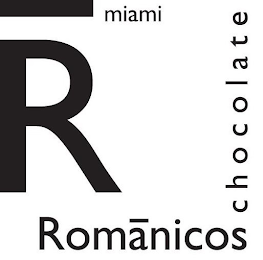 R MIAMI ROMĀNICOS CHOCOLATE logo