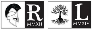 R MMXII L MMXIV logo