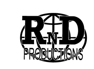 R N D PRODUCTIONS logo