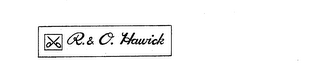 R. & O. HAWICK logo