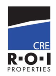 R-O-I PROPERTIES CRE logo