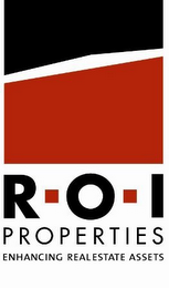 R O I PROPERTIES ENHANCING REAL ESTATE ASSETS logo