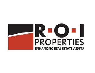 R O I PROPERTIES ENHANCING REAL ESTATE ASSETS logo