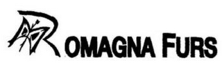 R OMAGNA FURS logo