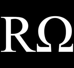 R OMEGA logo