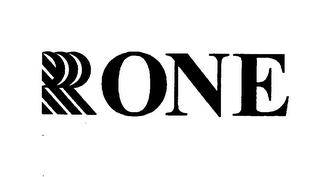 R ONE logo