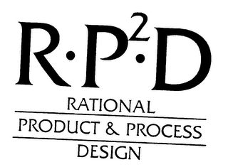 R-P-2-D RATIONAL PRODUCT & PROCESS DESIGN logo