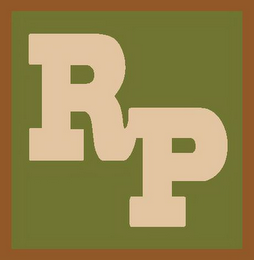 R P logo