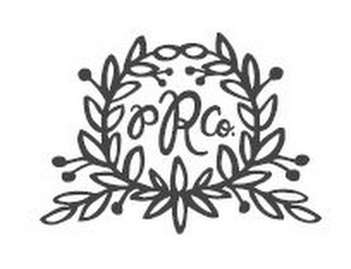 R P CO. logo