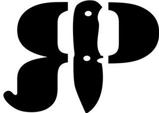 R P KNIVES logo
