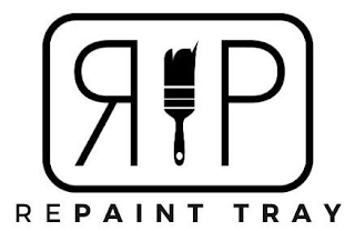 R P REPAINT TRAY logo