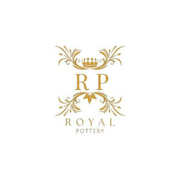 R P ROYAL POTTERY logo