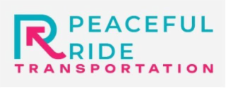 R PEACEFUL RIDE TRANSPORTATION logo