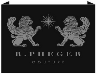 R. PHEGER COUTURE logo