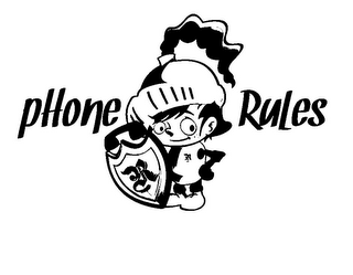 R PHONE R RULES logo