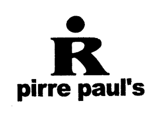 R PIRRE PAUL'S logo