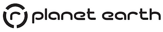 R PLANET EARTH logo