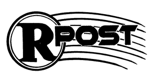 R POST logo