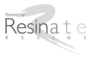 R POWERED BY RESINATE RESINS logo