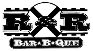R & R BAR-B-QUE logo