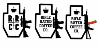 R R C C RIFLE RATED COFFEE CO. RIFLE RATED COFFEE CO. logo