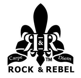 R & R CARPE DIEM ROCK & REBEL logo