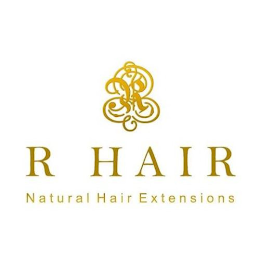 R R HAIR NATURAL HAIR EXTENSIONS logo