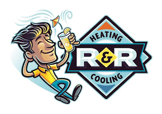 R & R HEATING COOLING logo