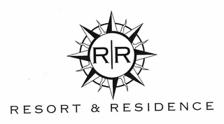 R R RESORT & RESIDENCE logo