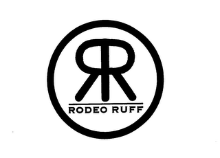 R R RODEO RUFF logo