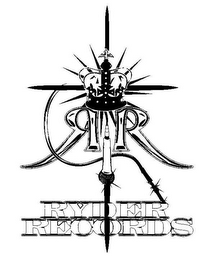 R R RYDER RECORDS logo