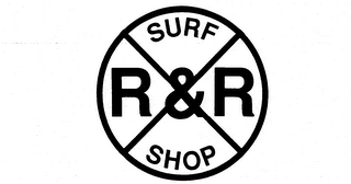 R & R SURF SHOP logo