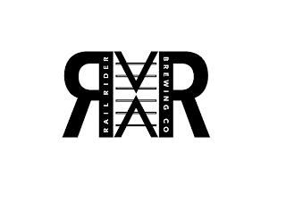 R R V V RAIL RIDER BREWING CO logo
