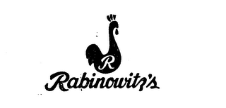 R RABINOWITZ'S logo