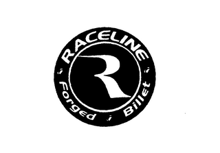 R RACELINE FORGED BILLET logo